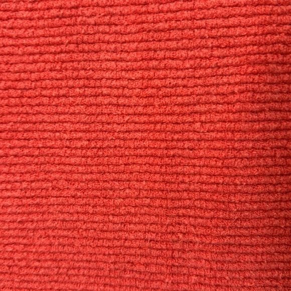 Free People Orange Slouchy Ottoman Small - Picture 5 of 5